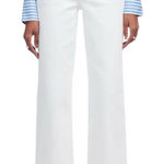 Madewell NWT  Tile White The Perfect Vintage Wide Leg Crop Jeans Size 25 Photo 0