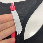 Free People Movement Black/Gray/Coral Abstract Pullover Zip Photo 10