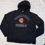 Women’s Cincinnati Bengals 47 Brand Hoodie Black Size L Photo 3