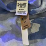 PINK - Victoria's Secret Victoria’s Secret Pink Blue Camo Hoodie, size Medium, NWT Photo 9
