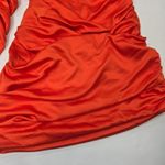 Michael Costello  x REVOLVE Oscar Mini Dress in Red Orange Medium Photo 3