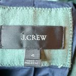 J.Crew  100% Linen Schoolboy Office Career Women's Blazer Suit Jacket Size 4 Photo 2