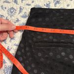 Charter Club  Black on Black Polka Dots STRETCH dress pants Size 10 Photo 7