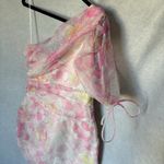 Amanda Uprichard  x Revolve Manuela Pastel Dress Partridge M Floral NWOT Photo 4