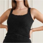 SKIMS ‎ Cozy Knit Boucle Tank Top Black Onyx L/XL Photo 2