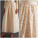 Anthropologie Pankaj & Nidhi Burnout Shimmer Maxi Skirt Photo 15