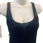 Victoria's Secret VTG Y2K Victoria’s Secret VS Black Sequin Sparkle Mini Slip Dress M Racerback Photo 6