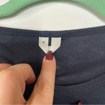 Arket Sweden Long Sleeve Cotton Midi Dress Black Medium Photo 2