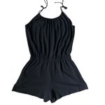 Theory Intellect Larianna Romper in Midnight Black Size Medium Photo 2