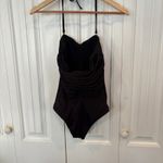 Leonisa‎ Black Macrame Detail Back One Piece Swimsuit Size XS Photo 1