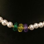 Mardi Gras Beaded Necklace Photo 2
