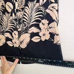 Rickie Freeman For Teri Jon Sz 4 100% Silk Animal Print Lightweight Lined Dress Black Photo 7