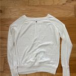 Lululemon  athletica White Sweatshirt Photo 1