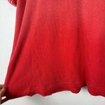 We The Free  Extra Small Free People Rubi Tee Cosmic Red Distressed‎ T-shirt XS Photo 2
