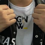 Titanium Steel Lightning Pendant Necklace for Men Women,Punk Hip Hop Necklace Silver Photo 1