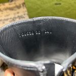 Gucci Logo Flores Calf Leather Heeled Ankle Boots Photo 7