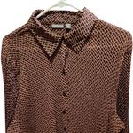 Apt. 9  Geometric Button Down Top Photo 2