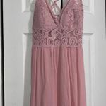 PINK - Victoria's Secret PINK Crochet Skater Dress  Photo 2