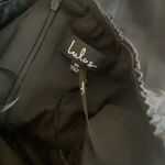 Lulus 💜 Lulu’s Satin Black Strapless Cocktail Dress Photo 2