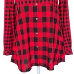 BeachLunchLounge  Emery Crimson Tide Red and Black Button Down Shirt Size XS Photo 4