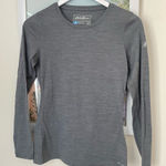 Eddie Bauer  First Ascent Merino Wool Crewneck Long Sleeve Base Layer Top Photo 0