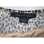 American Eagle  Tube Top Womens Medium Animal Print Strapless Shirt Summer Beach Photo 1