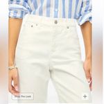 J.Crew Tall Wide Leg Jean in Everyday Stretch Size 32T White BR053 New Photo 10