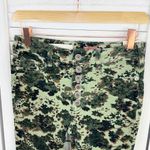 Anthropologie Pilcro Floral Camouflage High Rise Skinny Corduroy Pants Green 26P Photo 4