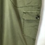 Sonoma Capris Size 30W Womens Khaki Green Pull On Good For Life Relaxed Fit New Photo 11
