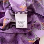 Elle  Purple Patterned Ruffle Maxi Dress Photo 6