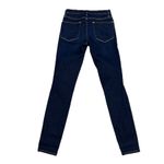 frame denim  Low Rise Skinny Jeans Women’s 25 Dark Wash Y2K Grunge Photo 2
