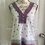 Blu Pepper Purple Graphic Relaxed Tank Top Photo 0