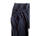 Jennifer Lopez  Women Black Pleated Baggy Stretch Pants Designer Size Small Photo 3