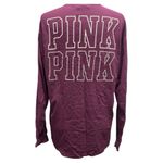 Victoria's Secret PINK Victoria's Secret Women’s Long Sleeve TShirt Y2K Activewear Top Size Med Photo 1
