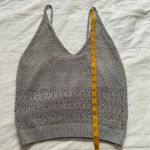 Grey knitted tank top with a relaxed fit Gray Size XS Photo 2
