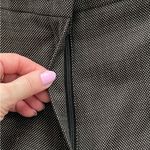 Escada 100% new wool brown tweed dress pants, size 46 or US 16 designer preppy Photo 8