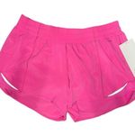 Lululemon athletica Sonic Pink Hotty Hot shorts. Size 6. Photo 0