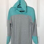 Puma Gray/Mint Pullover Hoodie Large Photo 1