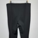 Good American Scuba Flare Pants Women XXL Black High Rise Stretch Neoprene Photo 9