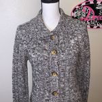 By Design acrylic long sleeve button Down cardigan sweater Tan Size M Photo 1