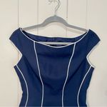 Watters & Watters Women Navy Blue Sleeveless Top Size 4 Photo 2