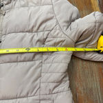 Abercrombie & Fitch Beige Puffer Jacket XS Womens Cozy Winter Plush Photo 8