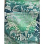 Hollister  Teal Blue Tropical Floral Print Low Rise Crop Jeggings Juniors 3 Y2K Photo 3