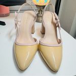 Kate Spade New York Two-Tone Bow Slingback Block Heels - Size 6.5B Photo 1