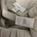 J.Jill Tan Linen Blend Cropped Embroidered Wide Leg Pants Size SM Petite Casual Photo 7