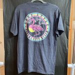 Surf Style Women’s  Heather Blue Medium Short Sleeve Tee Beach Summer Casual Photo 3