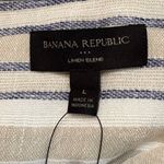 Banana Republic  The Oversized Linen Shirt Full Button size L NWOT Photo 4