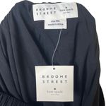 Kate Spade NWT Broom Street X  Poplin Off Shoulder Dress Black & White Size XXL Photo 10