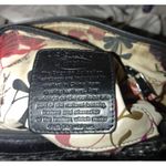 Brighton Leather Black Hobo Tassel Satchel Purse Bag Silver Tone Work of Art Photo 9