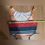 Women's Medium Summer Bodycon Striped 2 pc Jumpsuit/romper Ribbed Knit Size undefined Photo 4